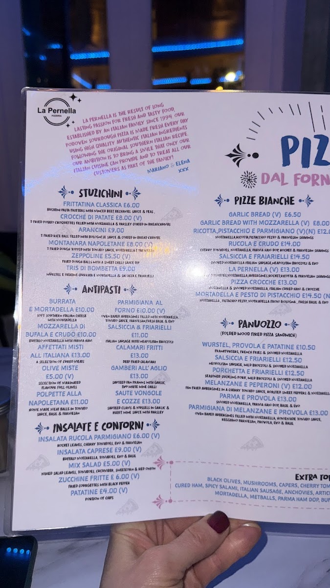 La Pernella Menu - Image 2